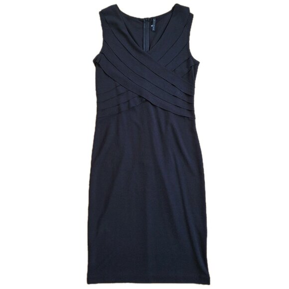 NAF NAF BODYCON BLACK DRESS SIZE 38 SIZE 6 - Picture 5 of 6